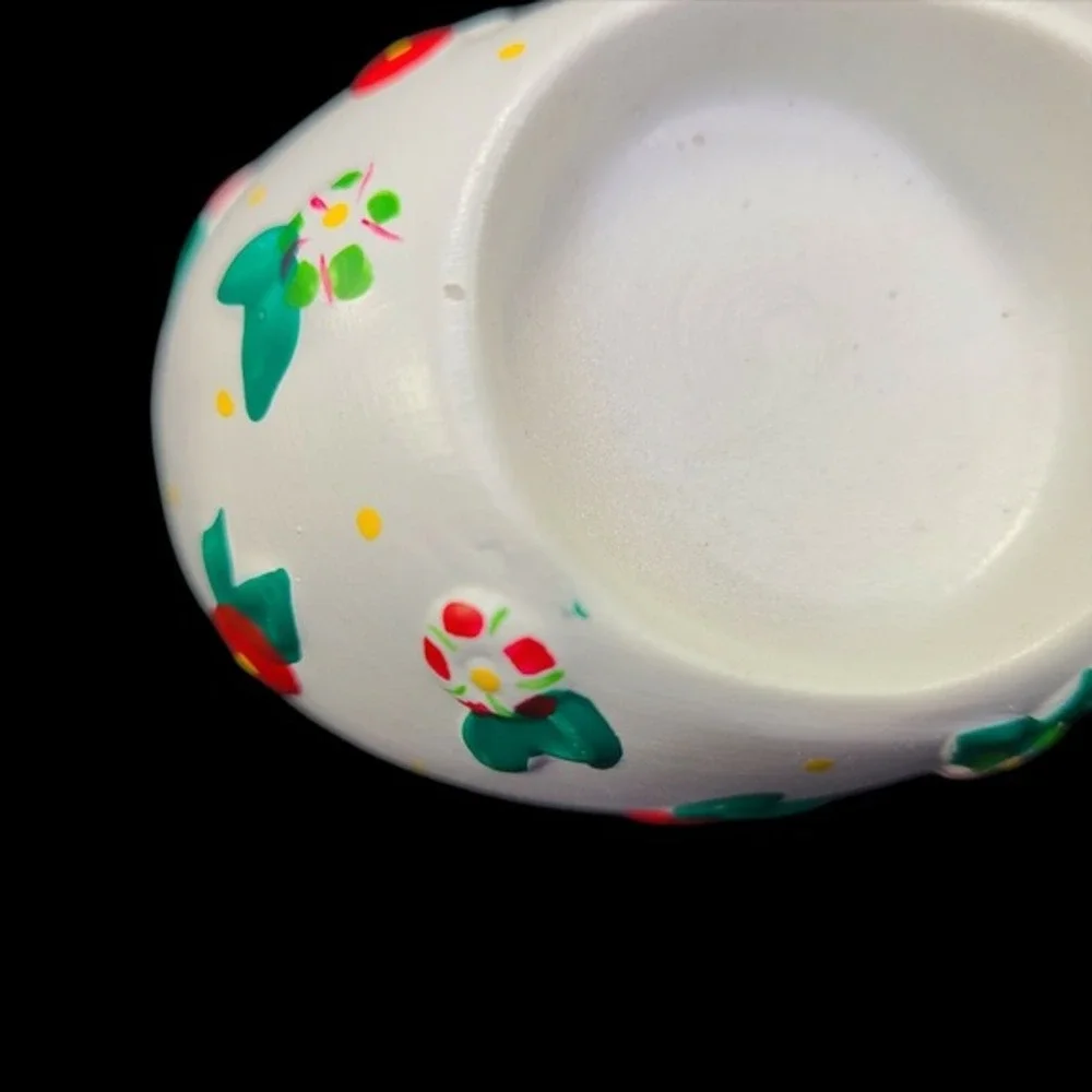 Mary Engelbreit Christmas Winter Mitten Tea Light Votive Candle Holders Set of 2